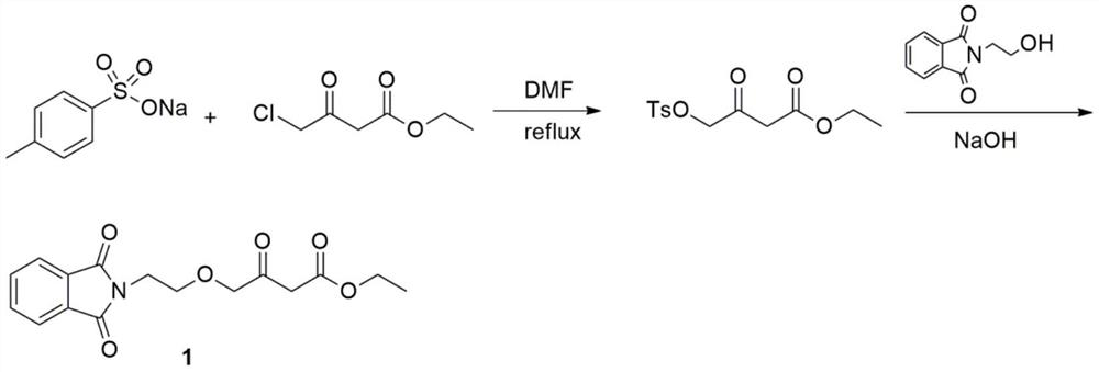 A kind of preparation method of amlodipine key intermediate