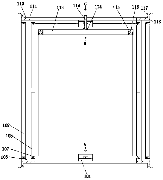 Curtain assembled building steel structure