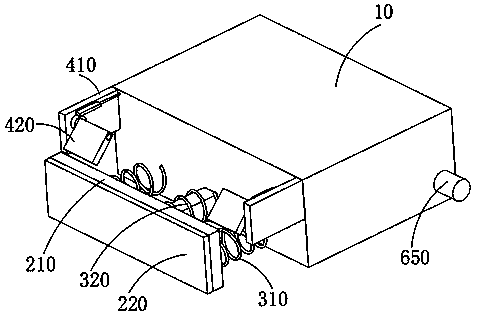 Automobile parking auxiliary device