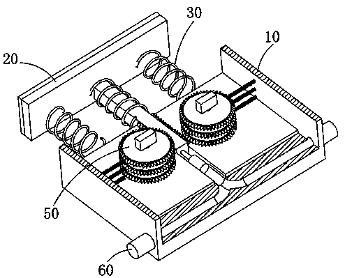 Automobile parking auxiliary device