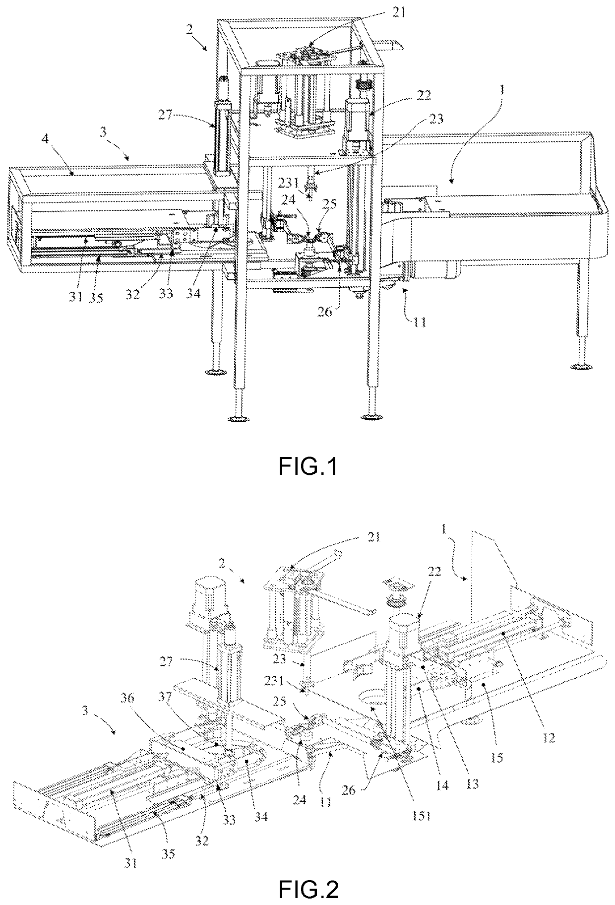 Electromechanical double-bladed fruit and vegetable peeling and cutting machine and processing method