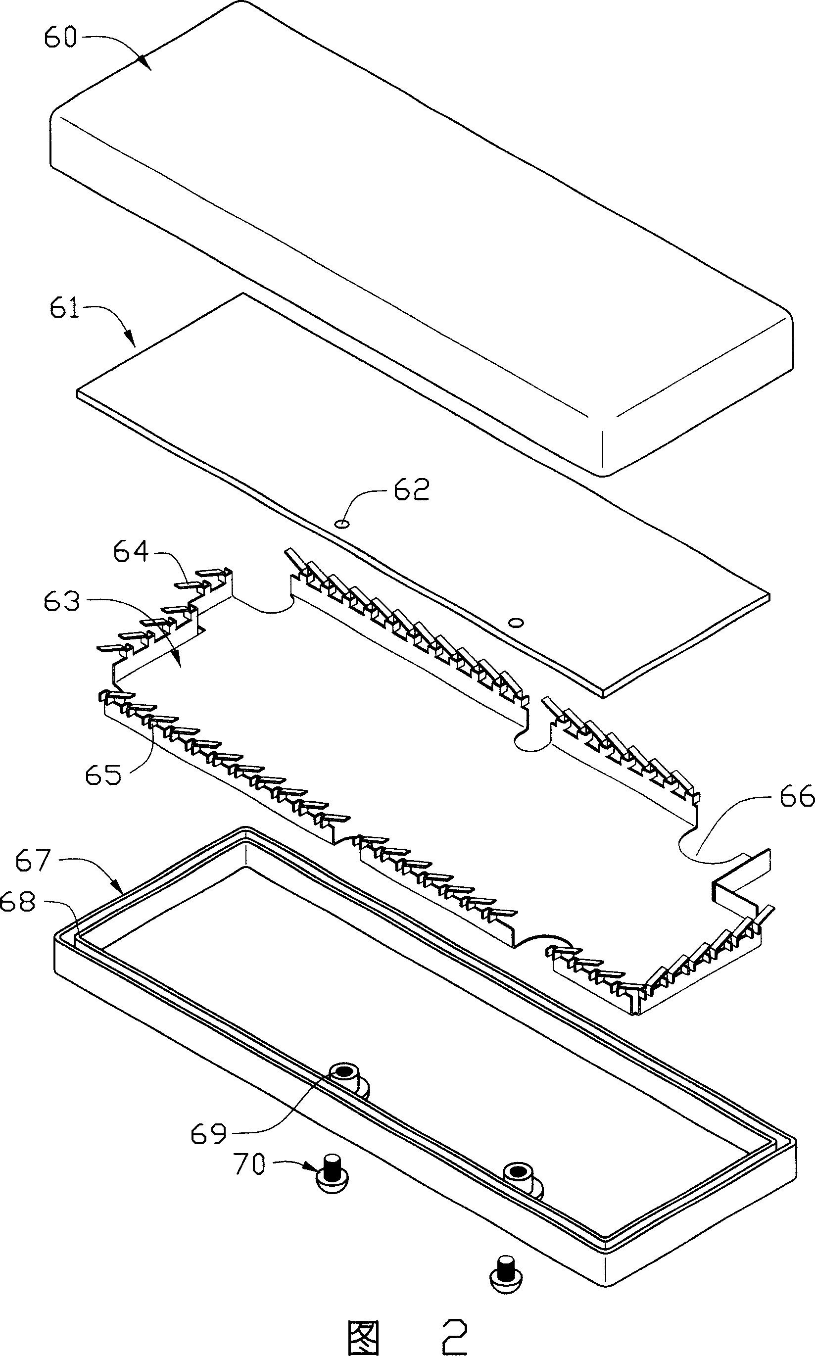 Shielding component and casing assembly of electronic device