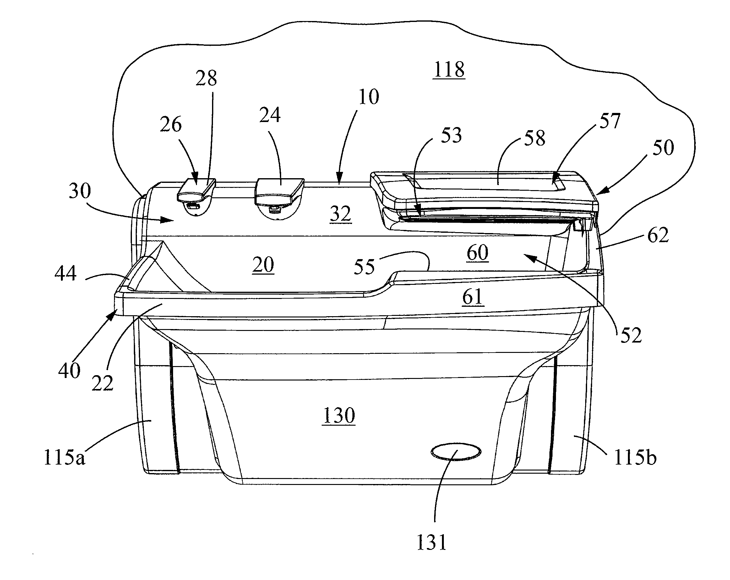 Lavatory System with Overflow Prevention and Other Features