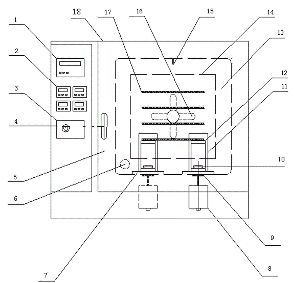 Electric magnetic-stirring high-pressure reactor