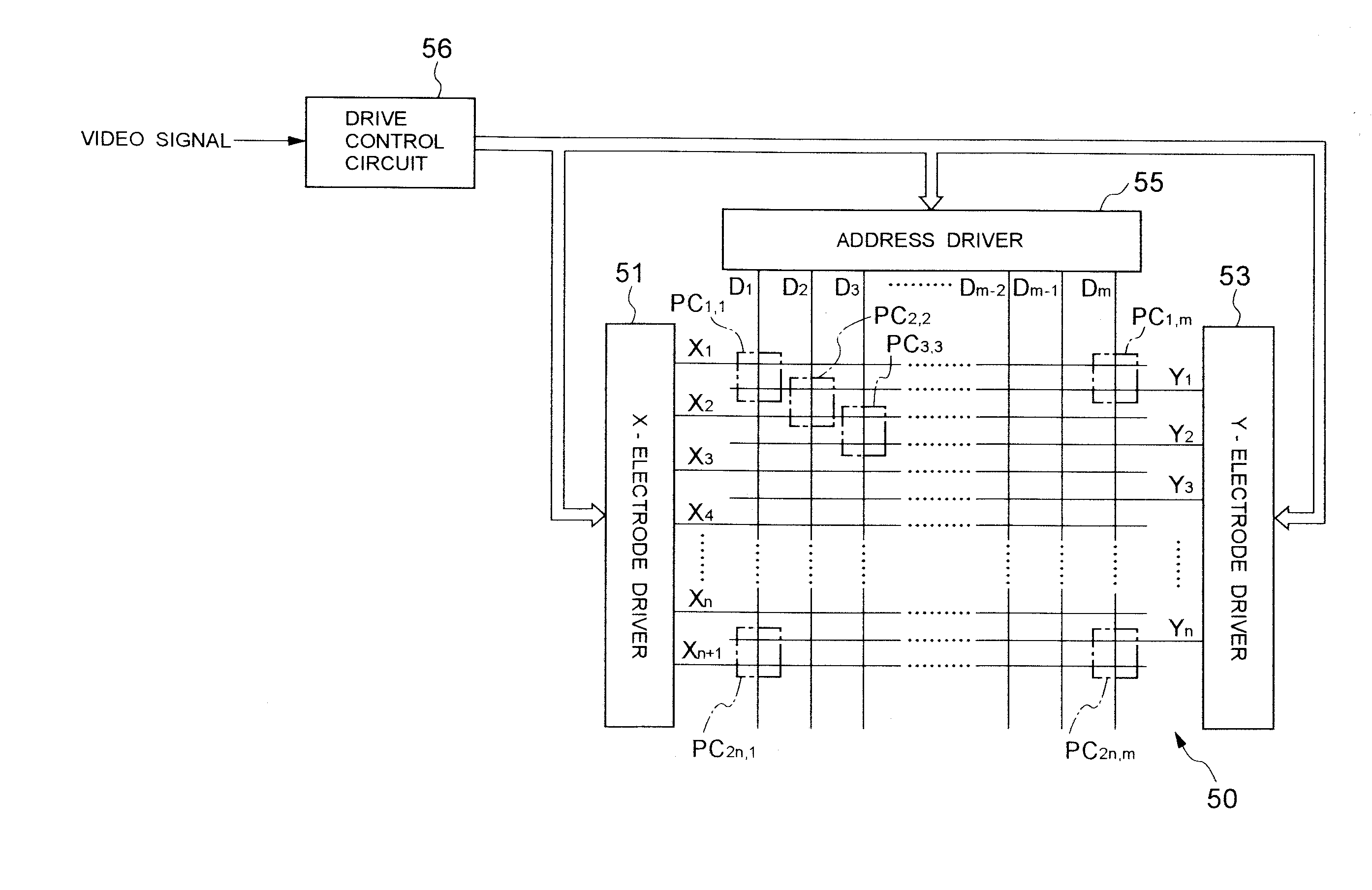 Plasma display panel and drive method therefor