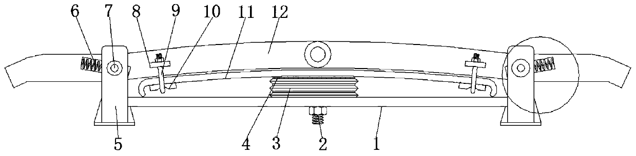 Front and rear anti-collision beam of car protective cabin