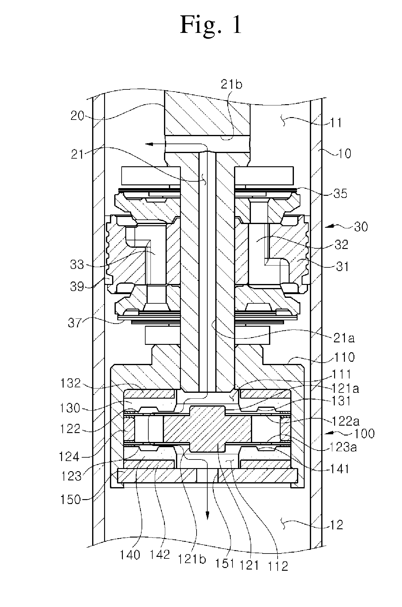 Frequency-sensitive shock absorber