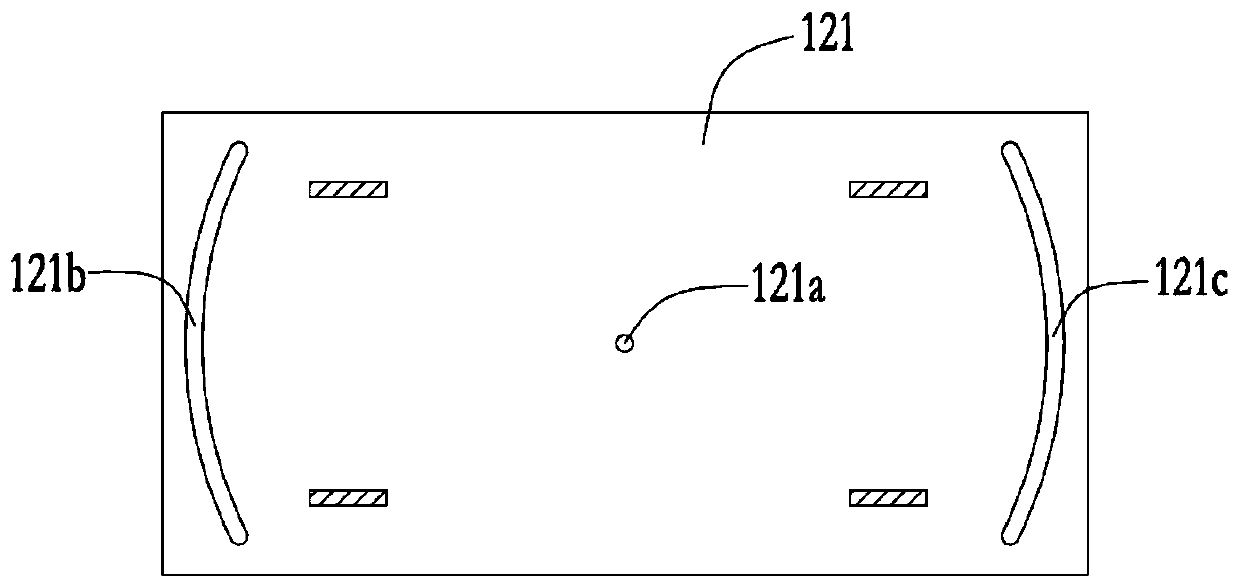 Impact model emission device for automobile impact experiment