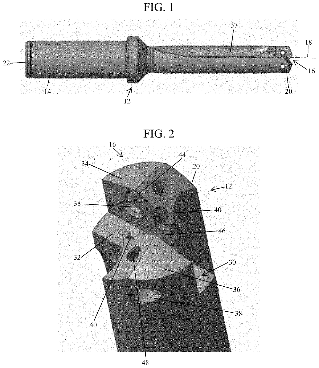 Drill systems with coolant delivery arrangements and methods