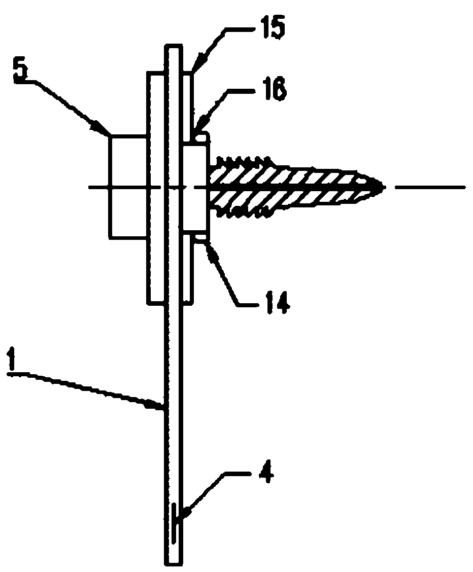 Anti-fake and anti-theft number plate for vehicle and integral tightening device thereof