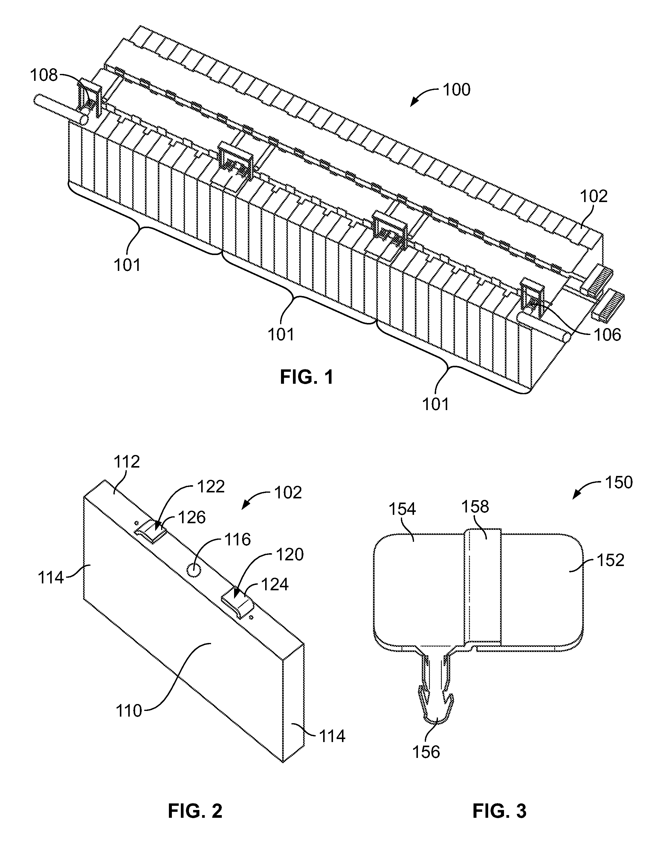 Boltless battery cell connection