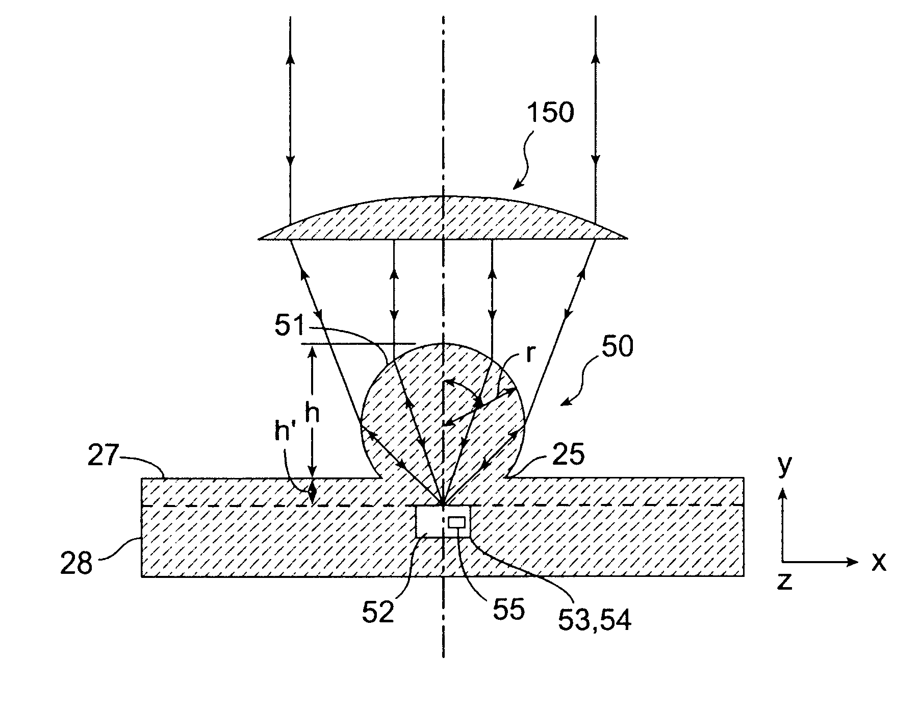Solid immersion lens structures and methods for producing solid immersion lens structures