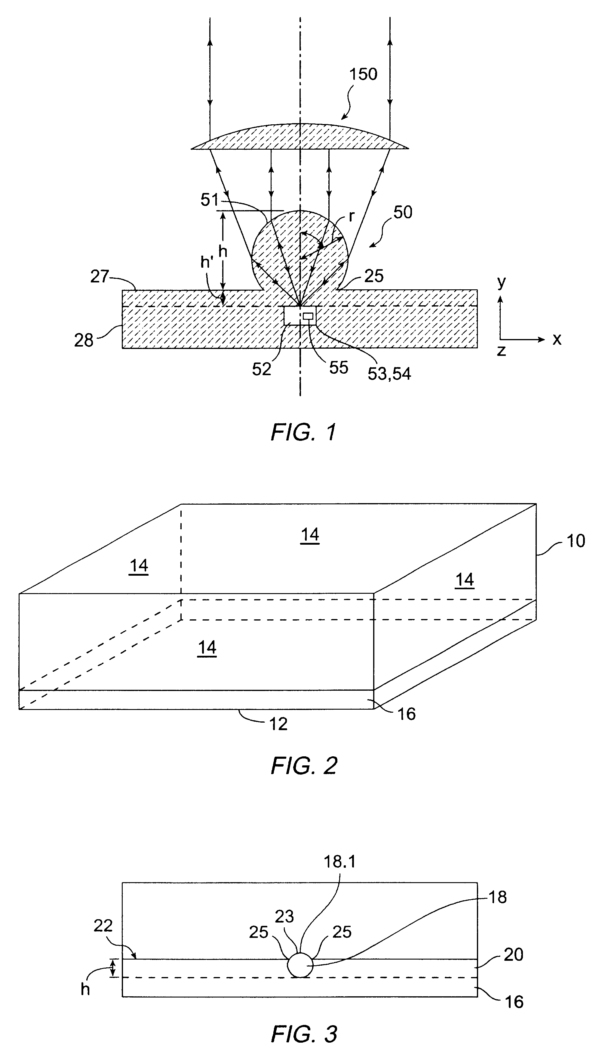 Solid immersion lens structures and methods for producing solid immersion lens structures