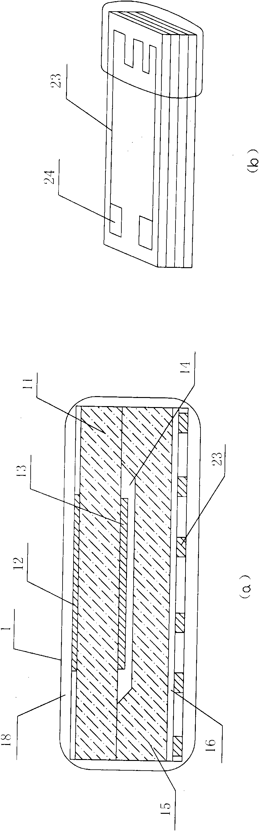 Integrated chip type oxygen sensor and manufacturing method thereof