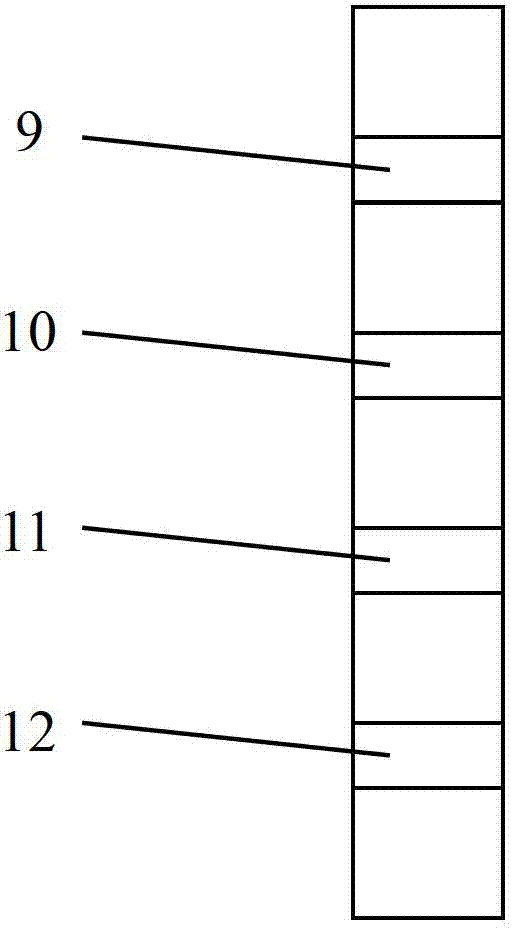 Multi-point water inflowing and draining method for rectangular cultivation pond of stichopus japonicus