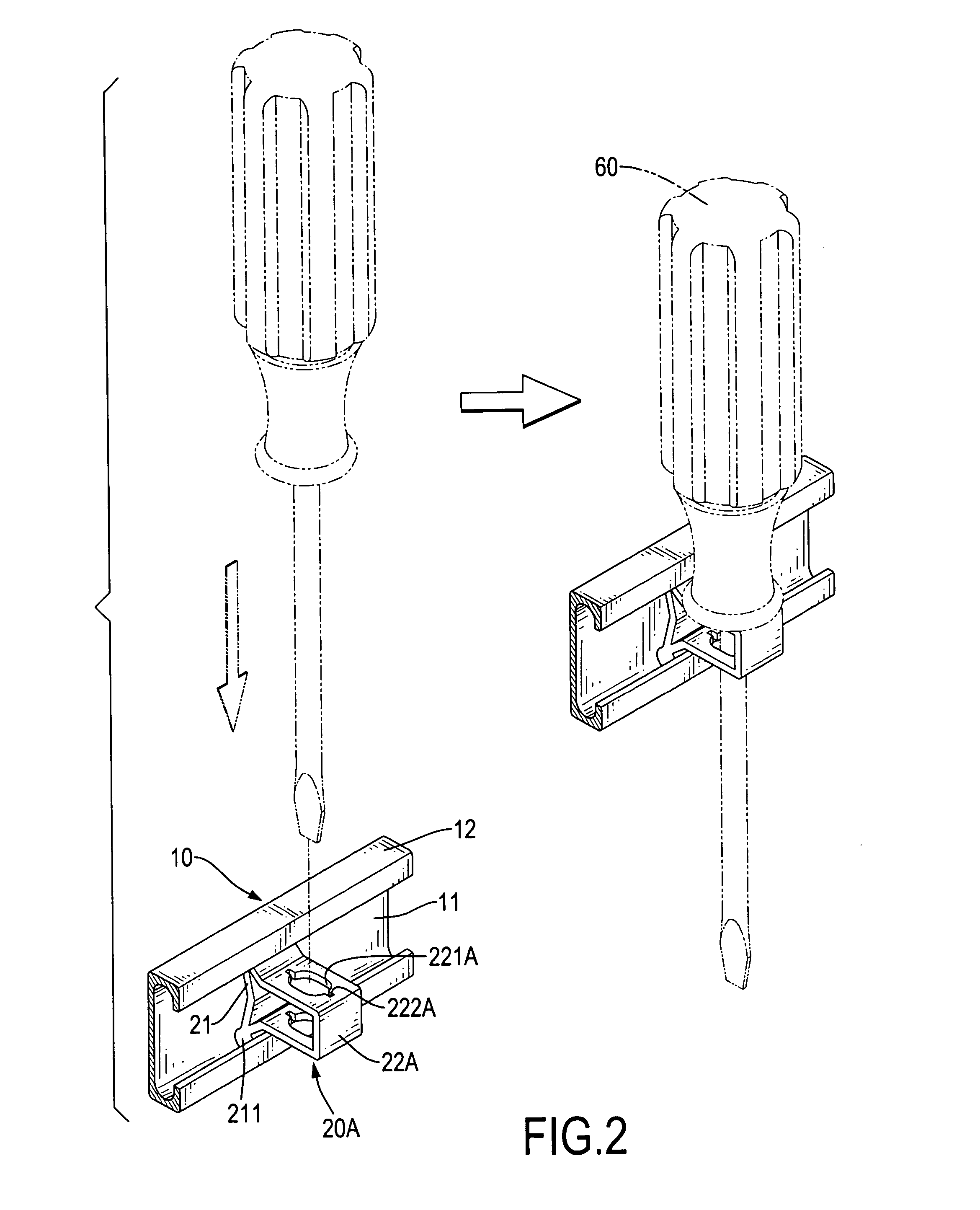 Suspension display rack