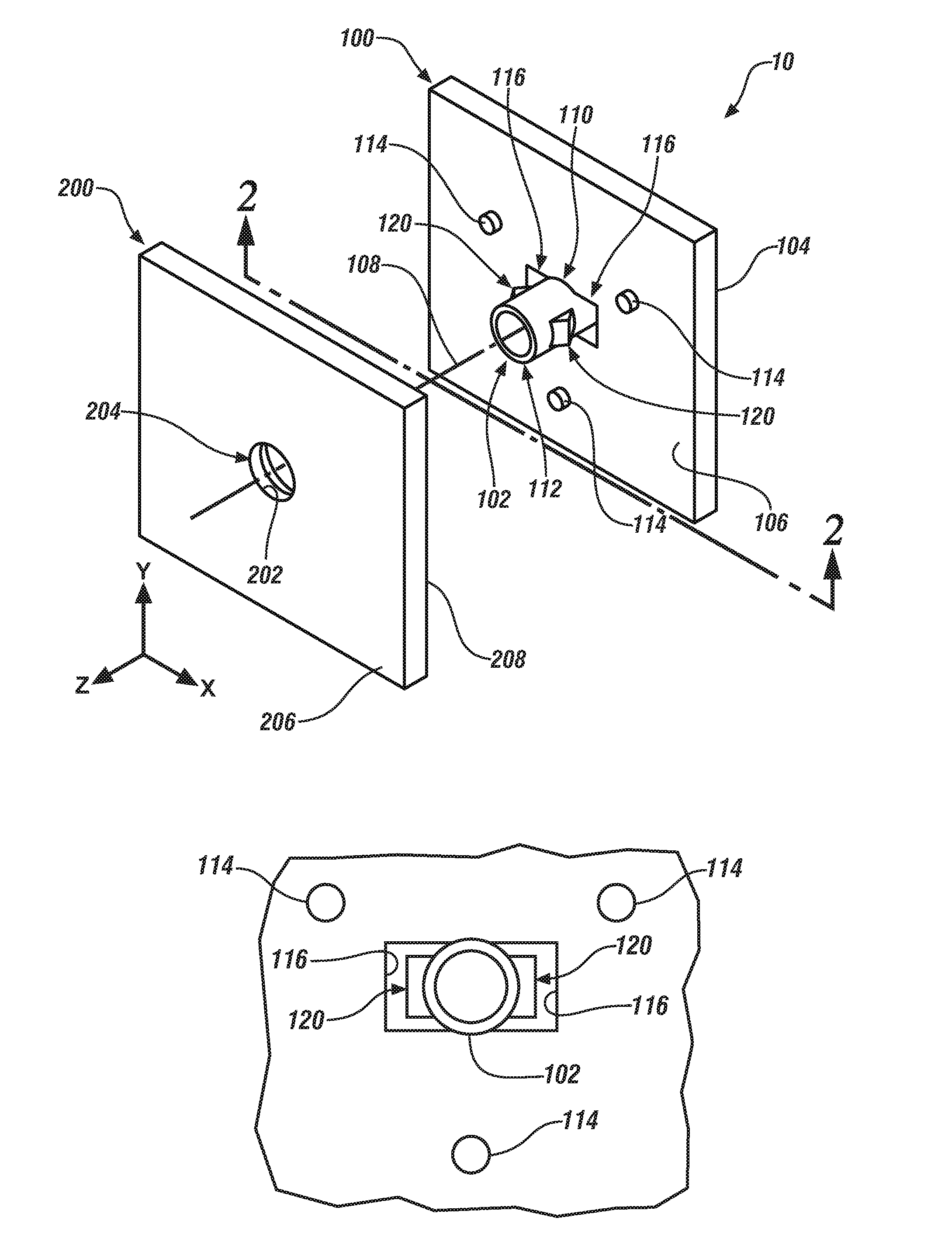 Elastically averaged alignment systems and methods