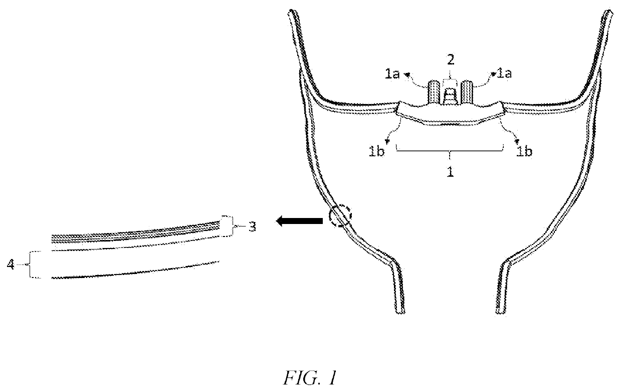 Nasal oxygen cannula with device for measuring use time