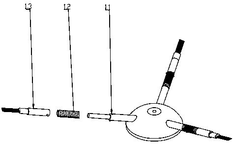 A multi-functional automatic cleaning device for preventing hair winding and the control principle of the system