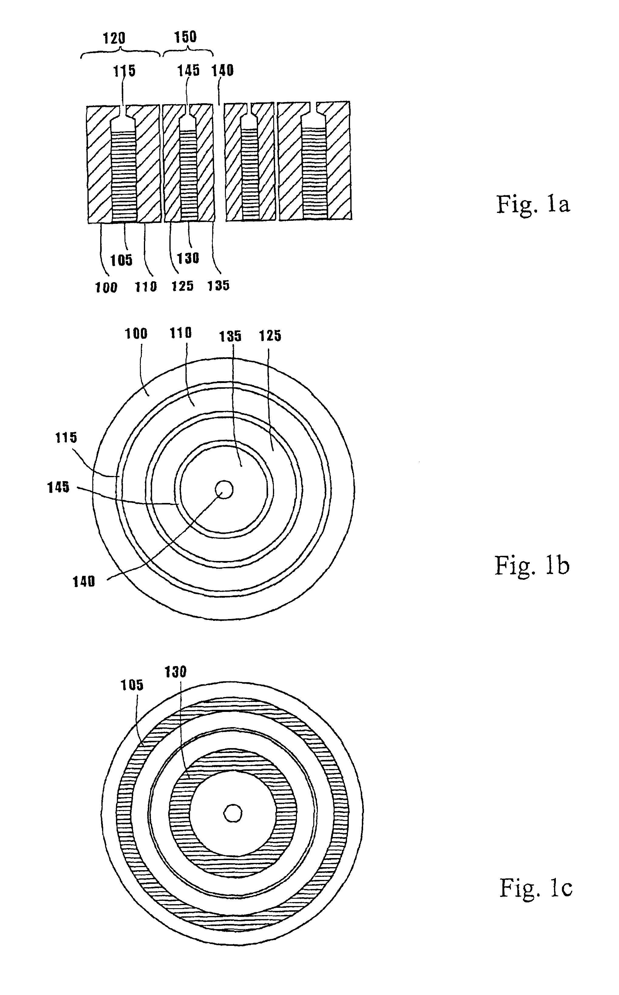 Concentric co-planar multiband electro-acoustic converter