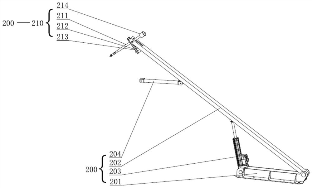 Self-adaptive mechanical arm for cleaning photovoltaic module