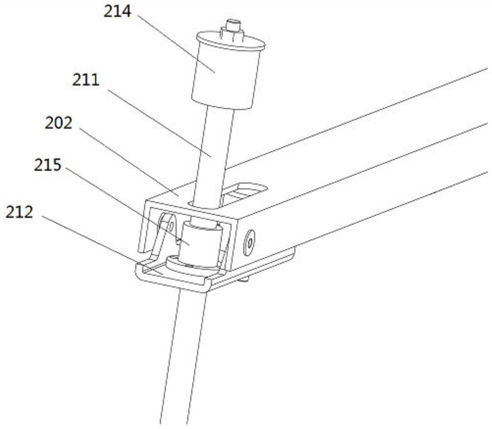Self-adaptive mechanical arm for cleaning photovoltaic module