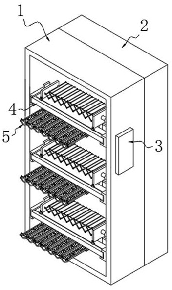 Sample storage device for product quality inspection