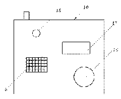 Children body temperature induction warning apparatus