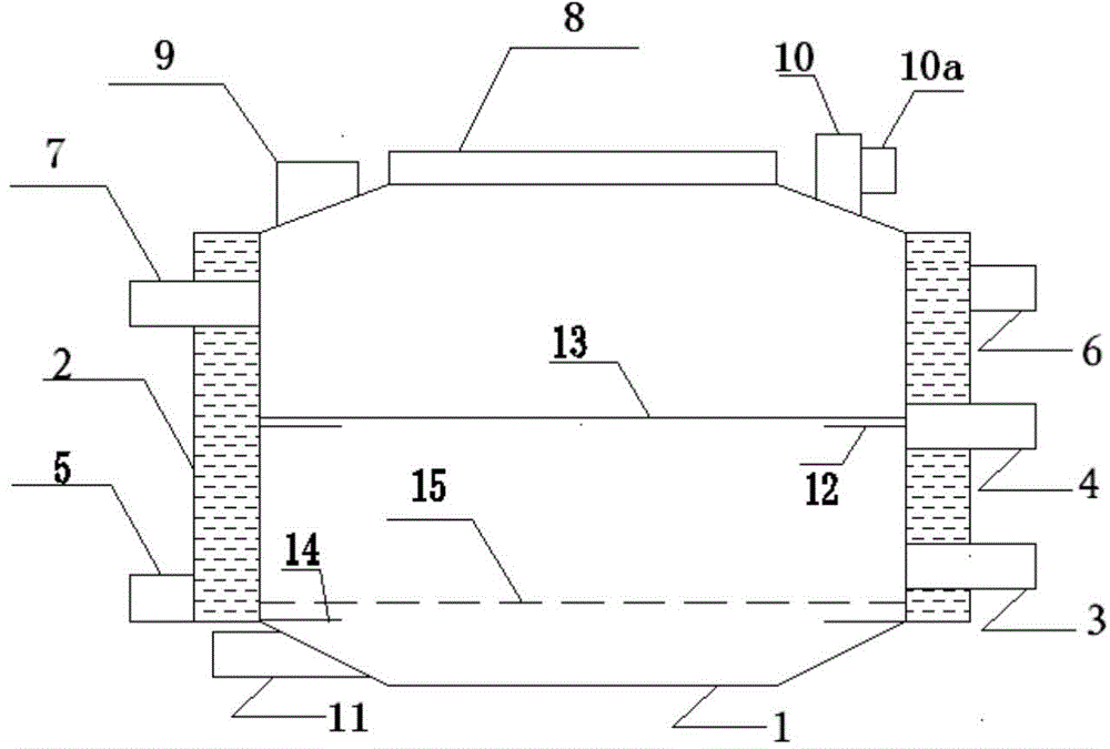 Device and method for quickly enriching Nx-DAMO bacteria