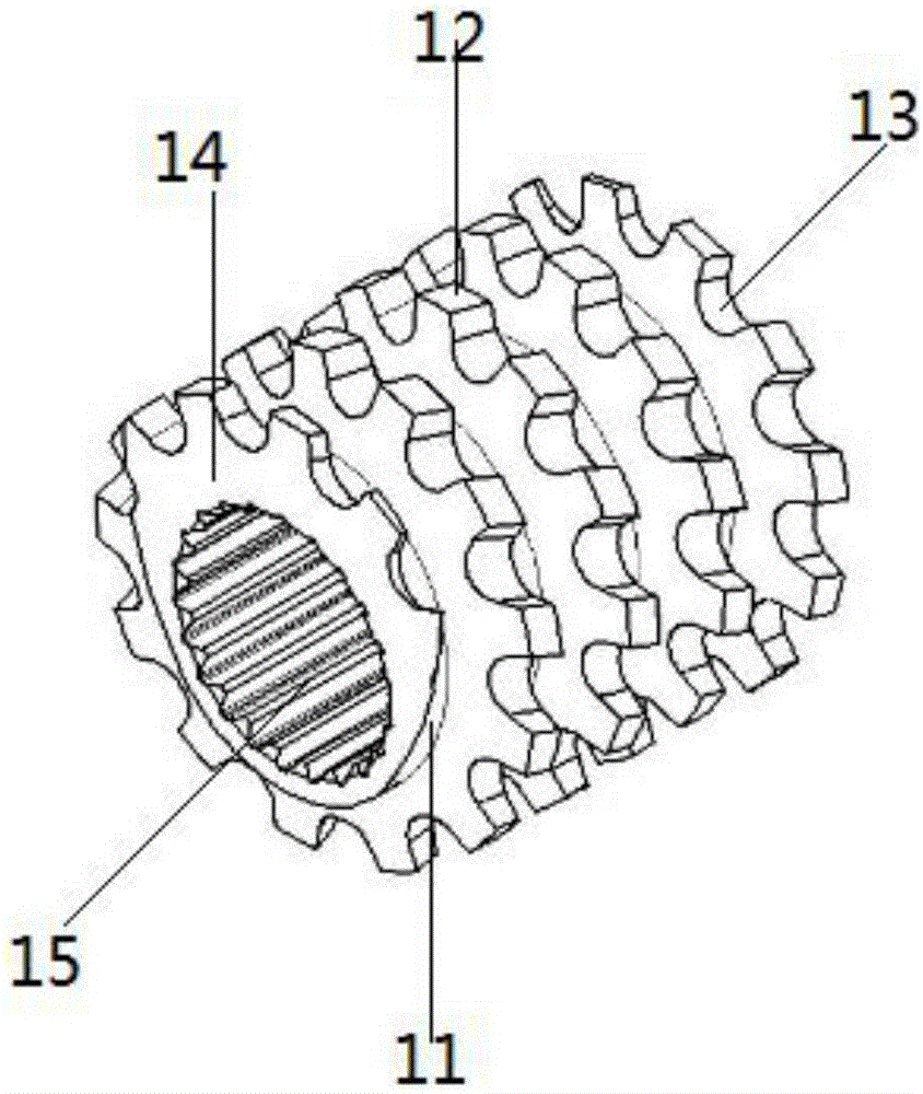 Tooth-shaped disk, tooth-shaped disk assembly, screw assembly and double-screw assembly