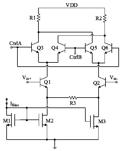 Linear automatic gain control amplifier for forward current detection in PAM4 optical receiver