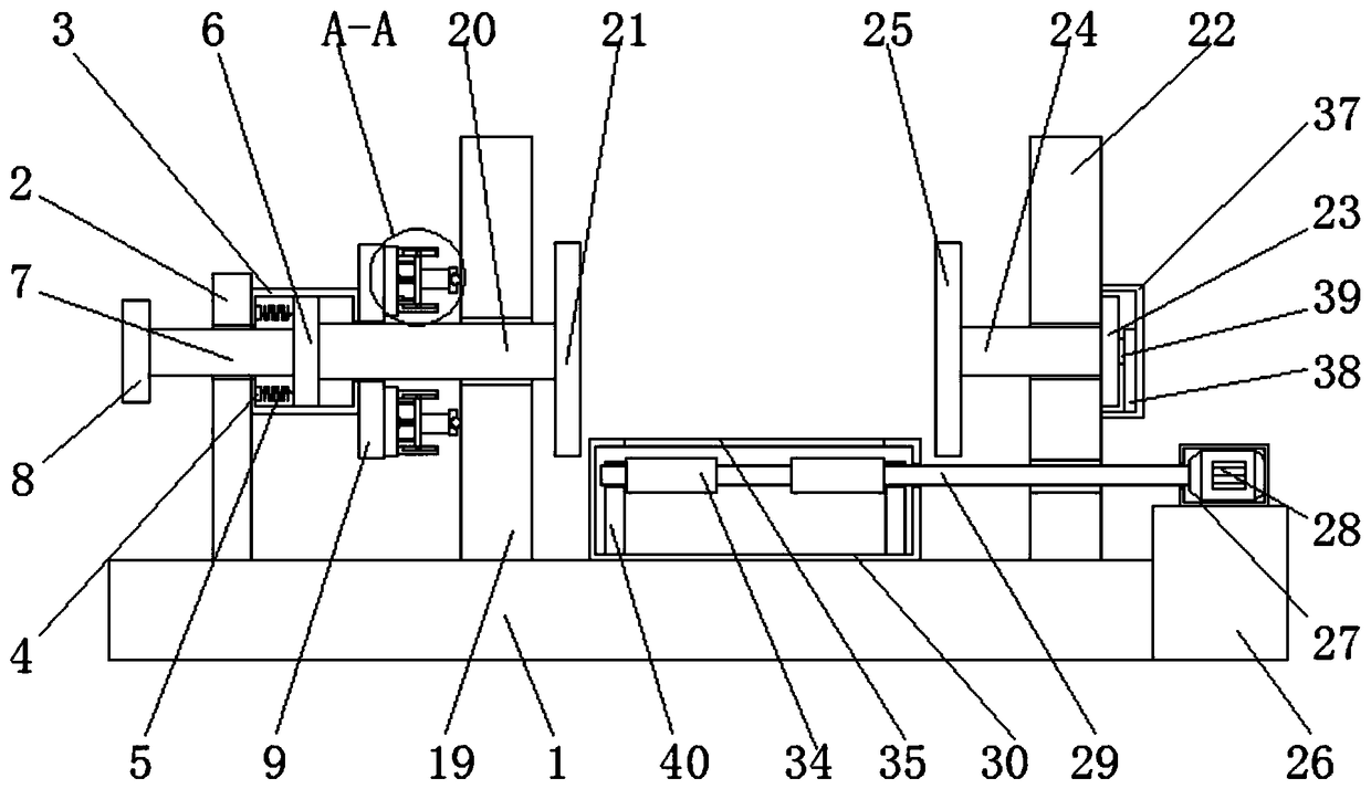 Steel tube color ring coating device