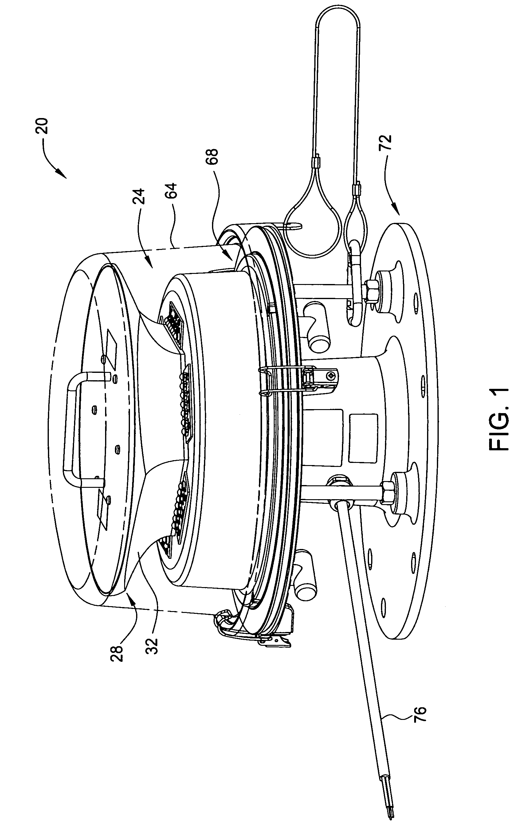 Beacon light with reflector and light-emitting diodes