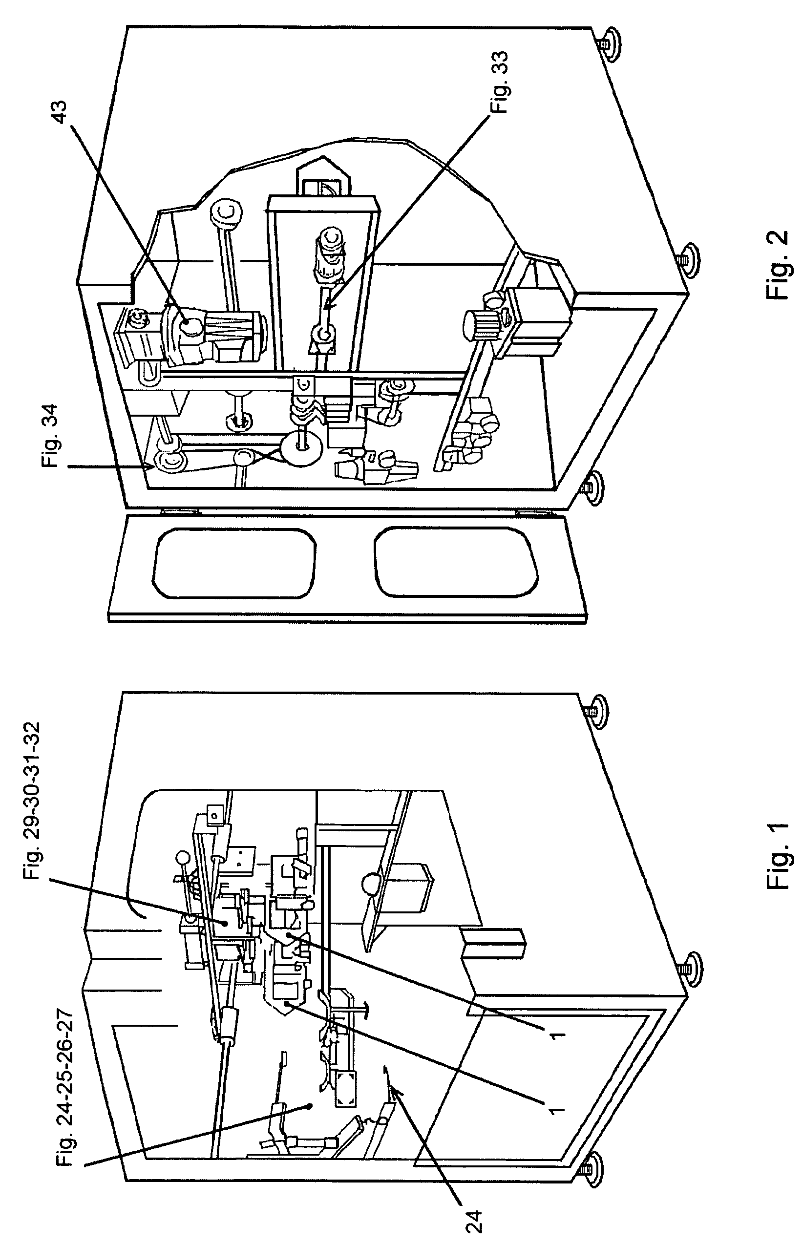 Machines used for peeling and coring melons and pineapples