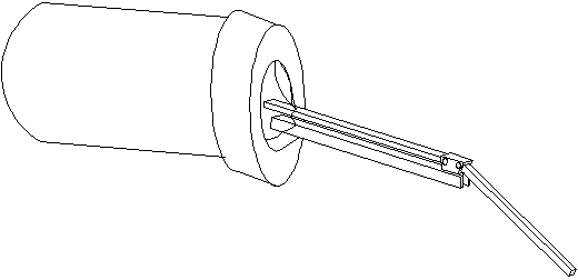 Two-connecting rod type movable arm for manufacturing