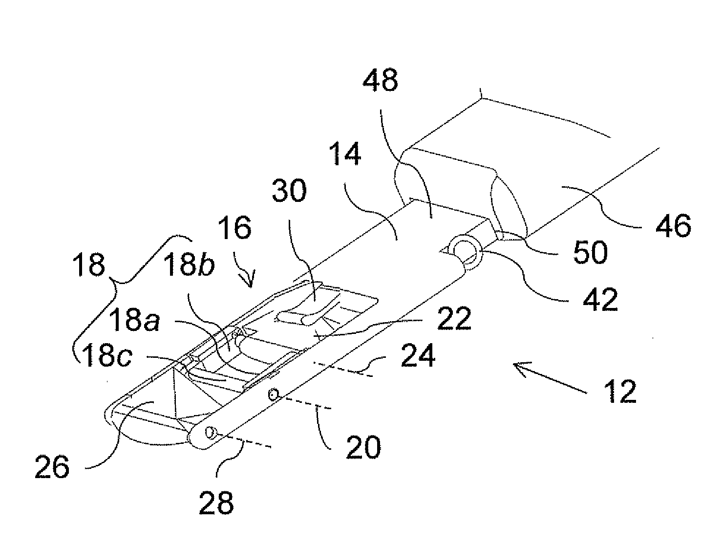 Surgical Tool For Removing A Block Of Tissue From An Organ