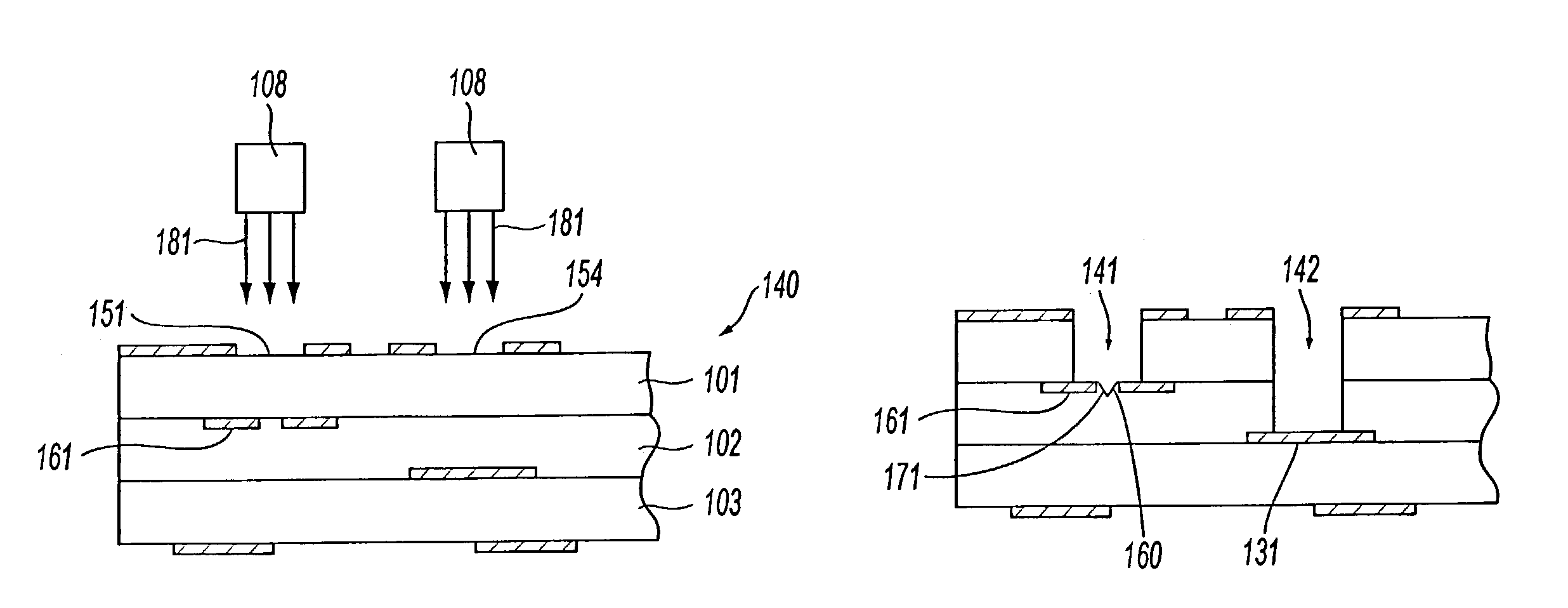 Method of manufacturing a printed wiring board having a previously formed opening hole in an innerlayer conductor circuit