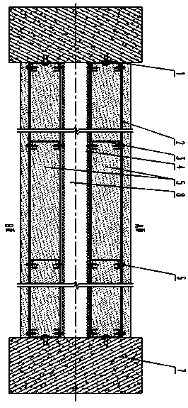 Sound insulation wall body structure