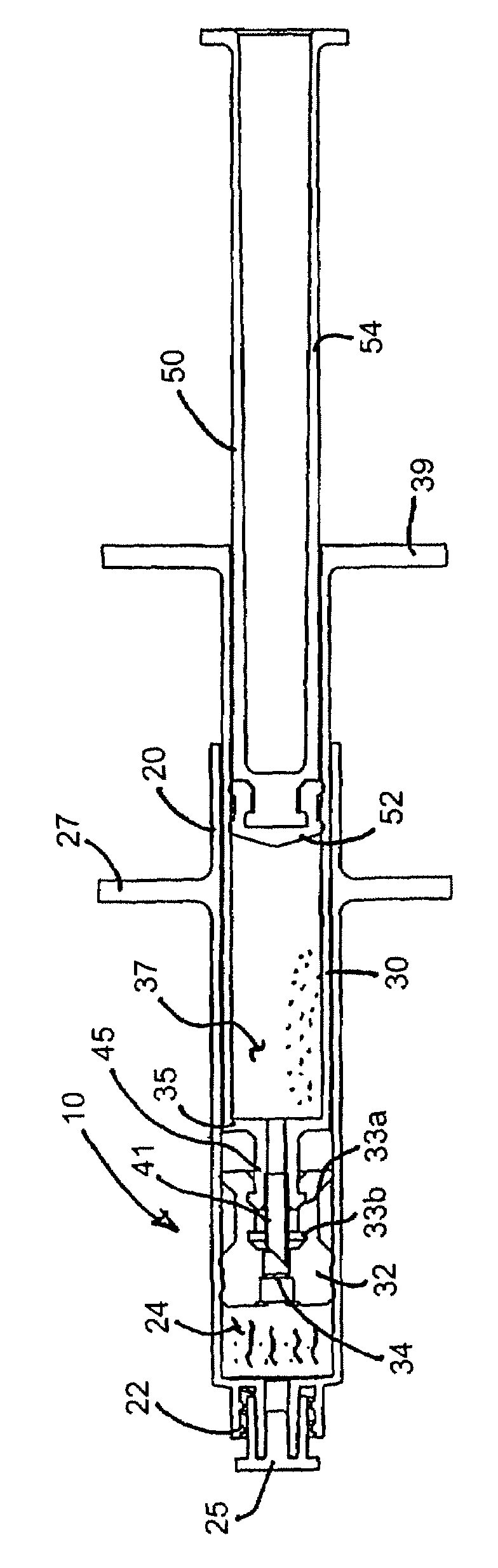 Dual chamber mixing syringe and method for use