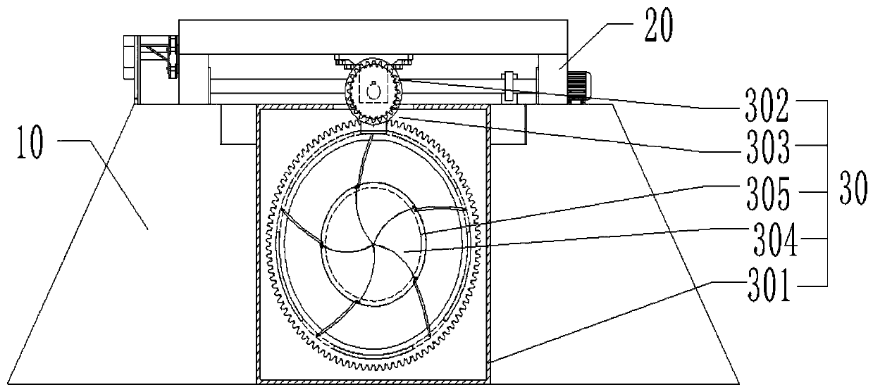 River channel gate with filtering and intercepting function