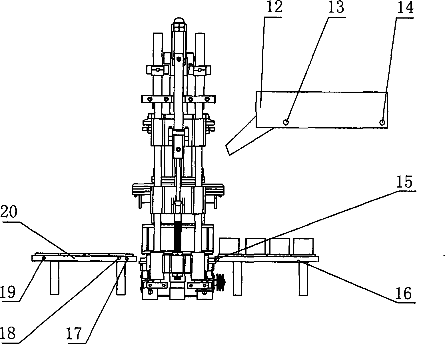 Block moulder with failure-safe system and working method thereof