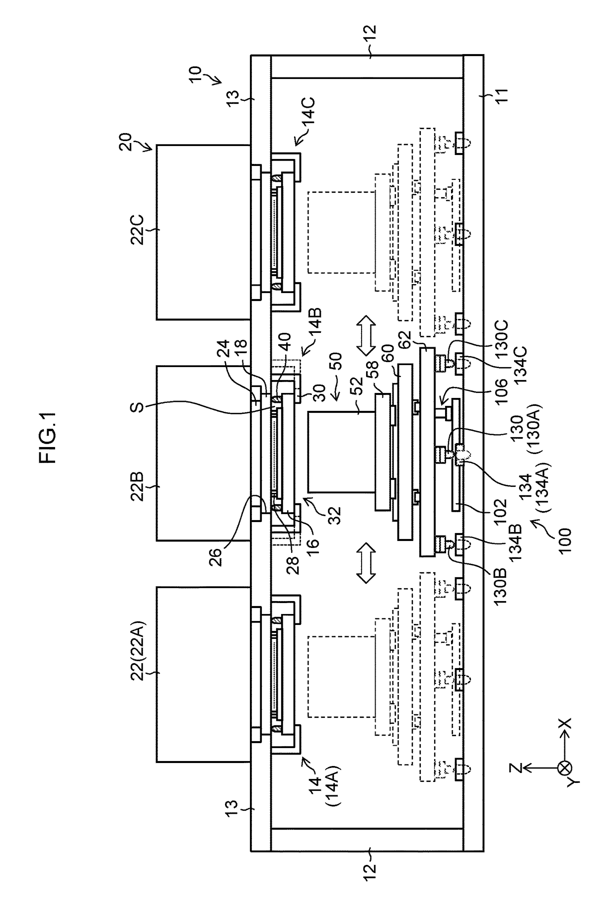 Positioning and fixing device
