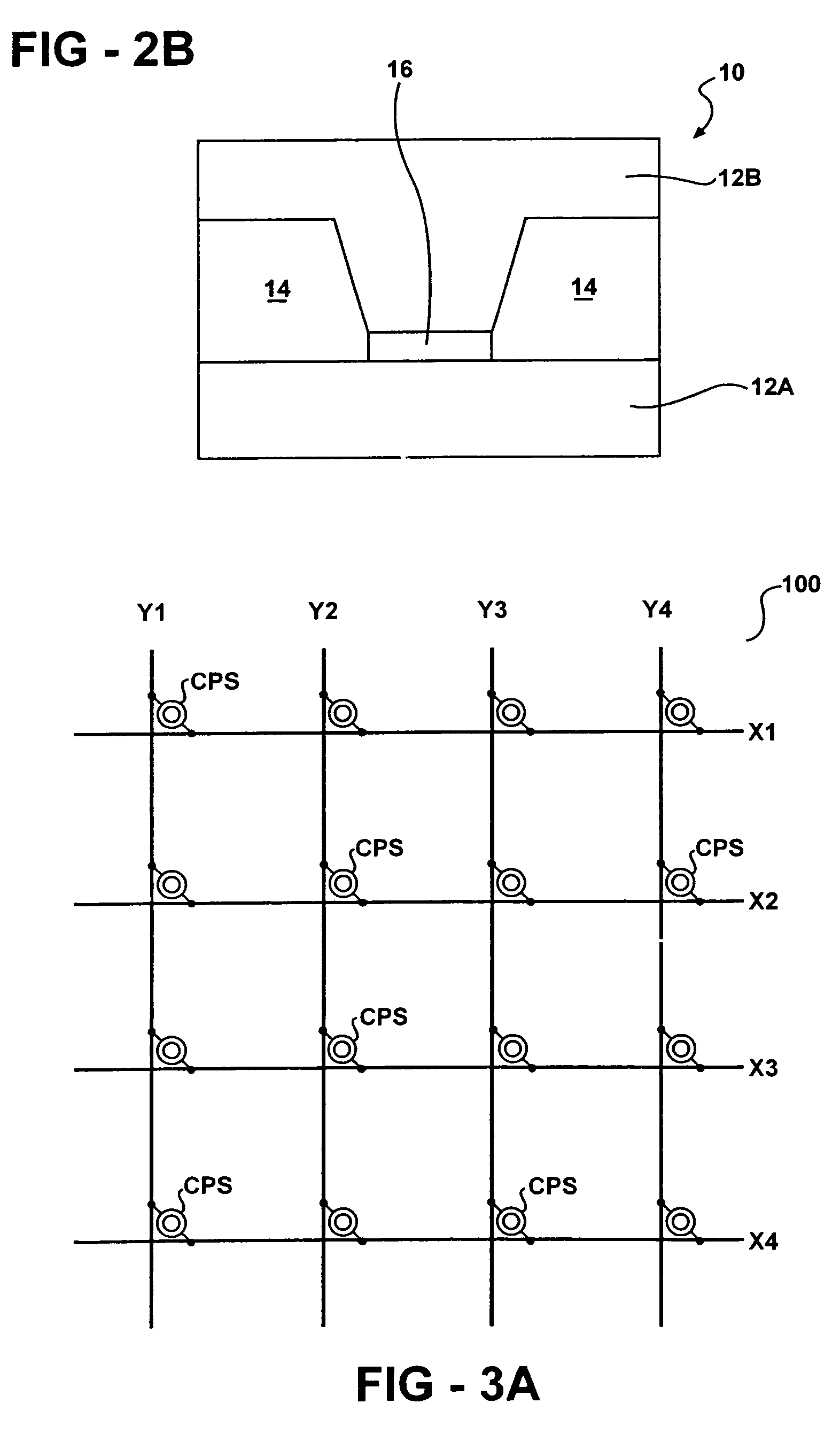 Programmable matrix array with chalcogenide material