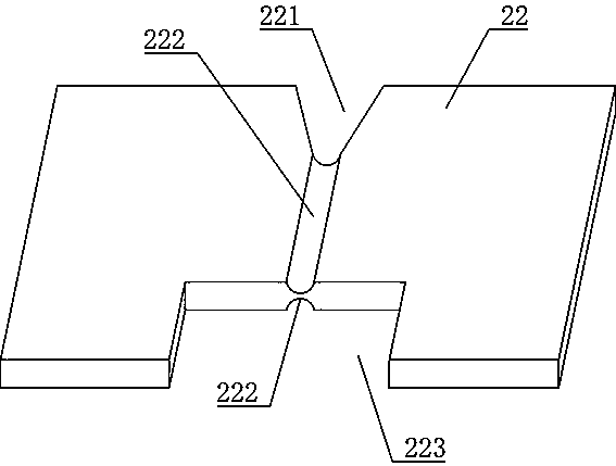 Device for online automatically opening concave and convex strips of zipper storage bag