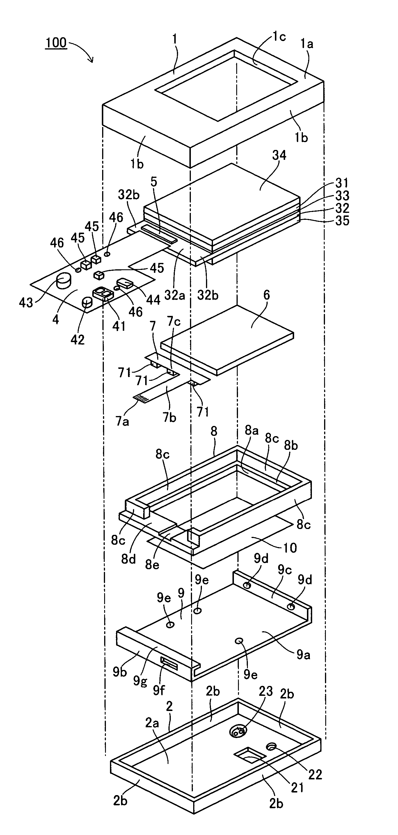 Display and portable device