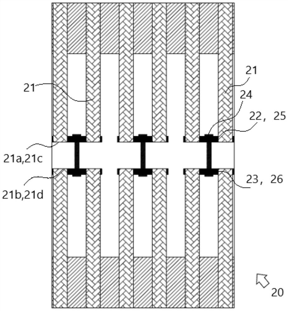Fuel cell stack fastening method and fastening device thereof, fuel cell