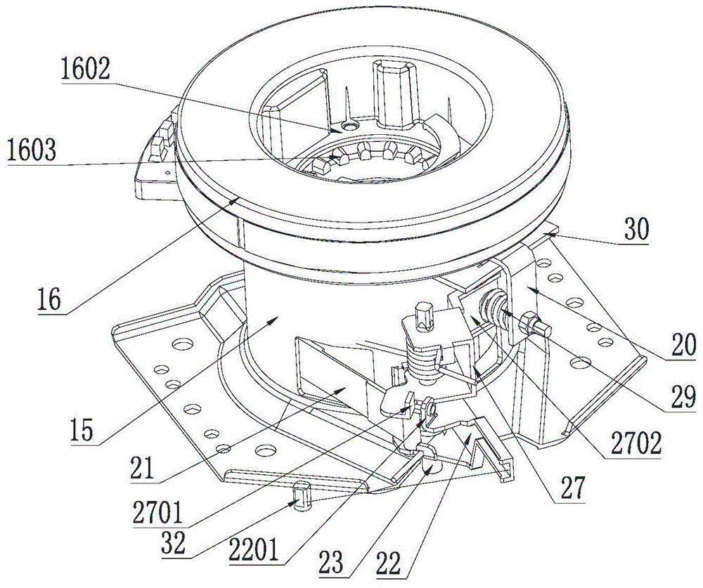 Washing machine and deceleration clutch for same