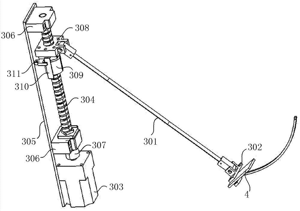 Emergency brake control device and emergency brake control method for automatic vehicle driving robot