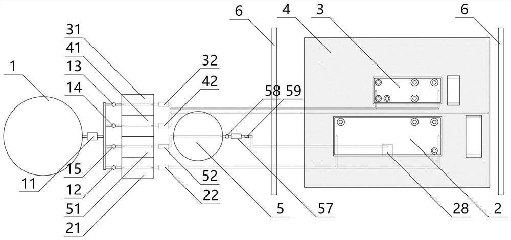 Oil control device and method for solid fire test of extra-high voltage alternating-current transformer