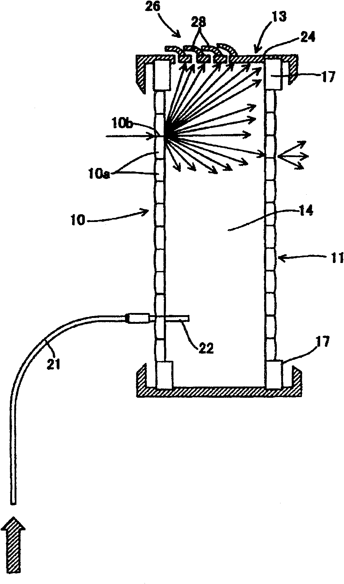 Integrator and light irradiation apparatus